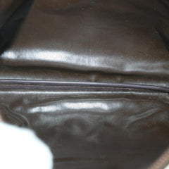 Burberry Nova Check Chain Satchel Leather