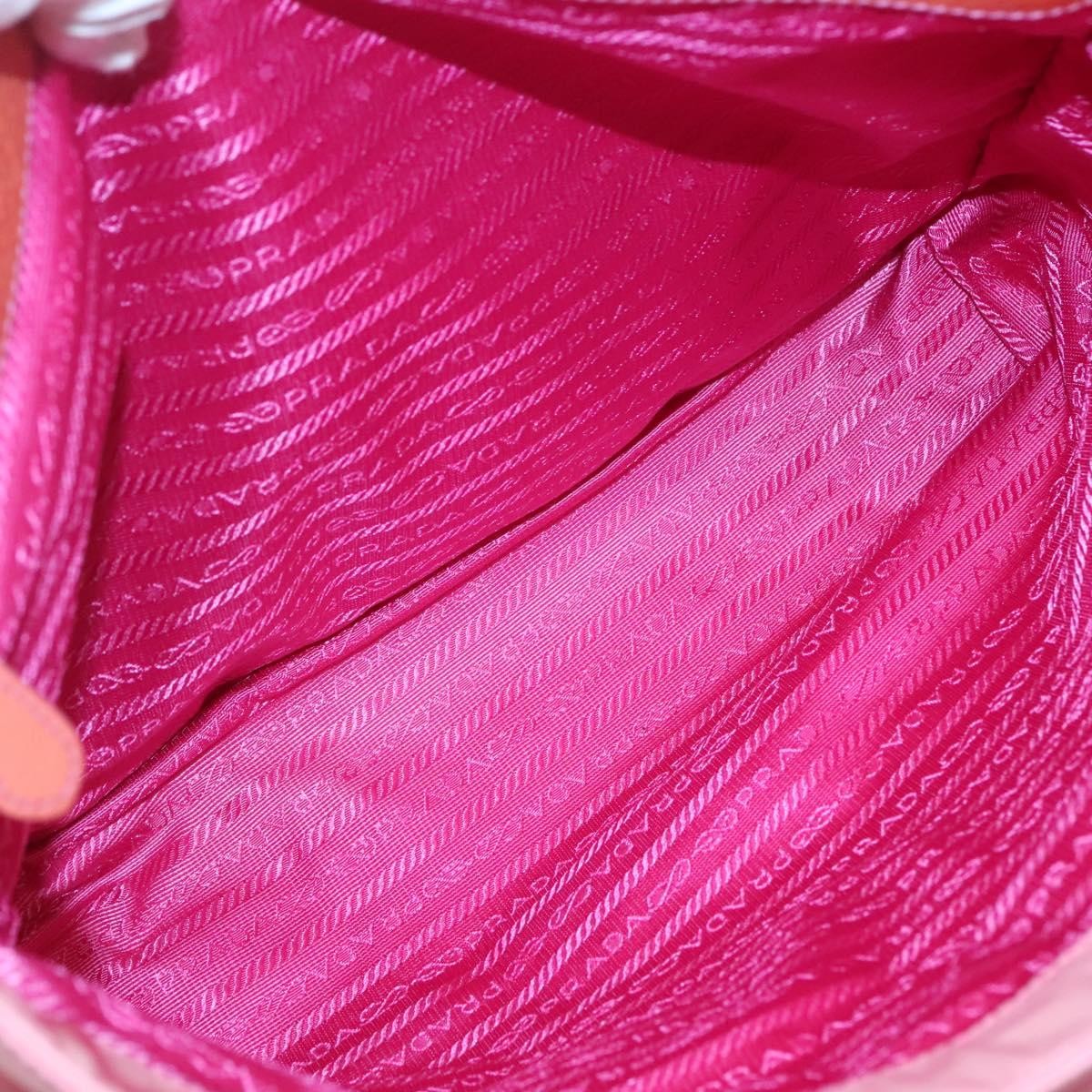 Prada Logo Bow Convertible Tote Tessuto with Leather