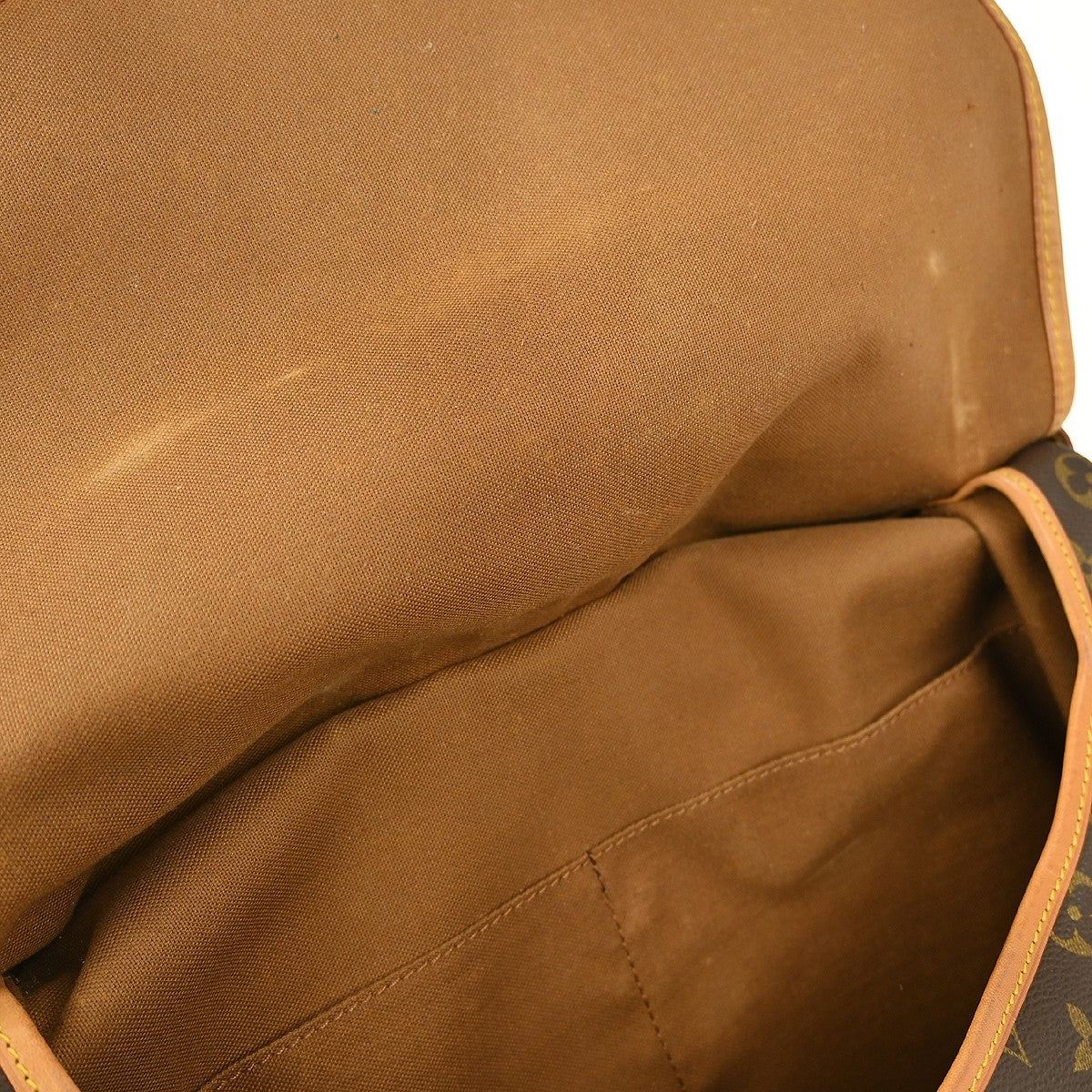 Louis Vuitton Saumur Handbag Monogram Canvas