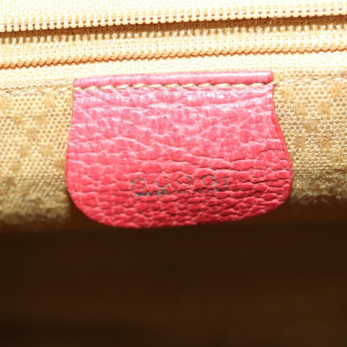 Gucci Vintage Bamboo Backpack Suede