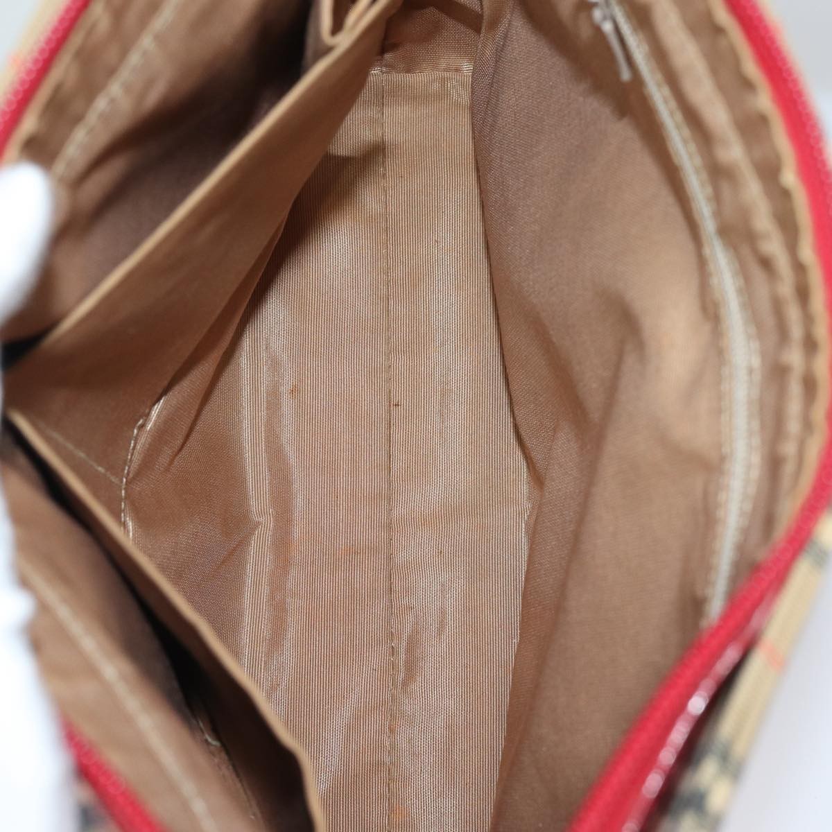 Burberry Nova Check Tote Canvas and Leather