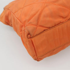 Prada Chain Shoulder Bag Quilted Tessuto