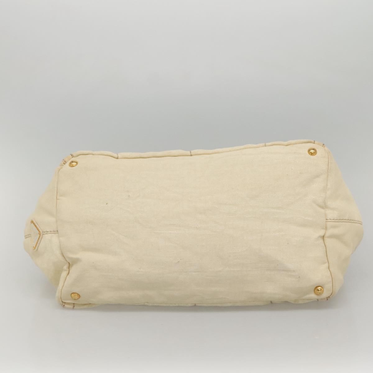 Prada Canapa Convertible Tote Canvas