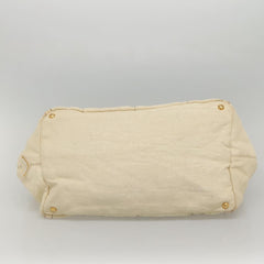 Prada Canapa Convertible Tote Canvas