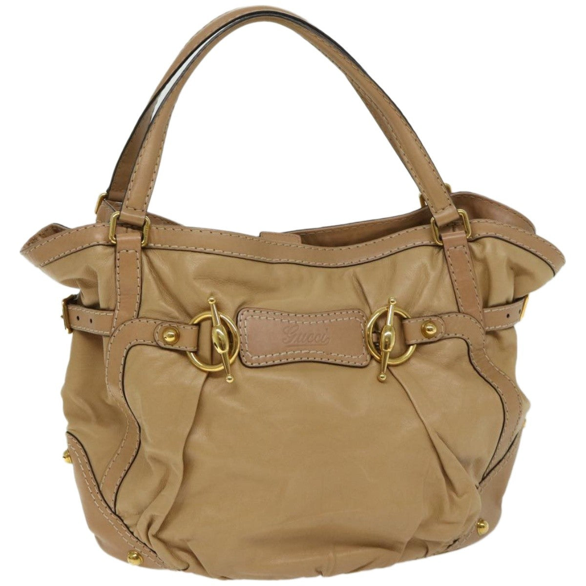 Gucci Vintage Horsebit Shoulder bag Leather