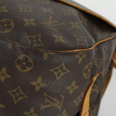 Louis Vuitton Saumur Handbag Monogram Canvas