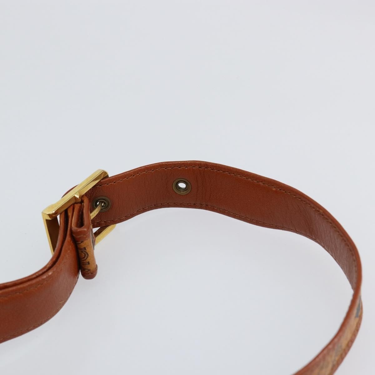 MCM Drawstring Shoulder Bag Leather