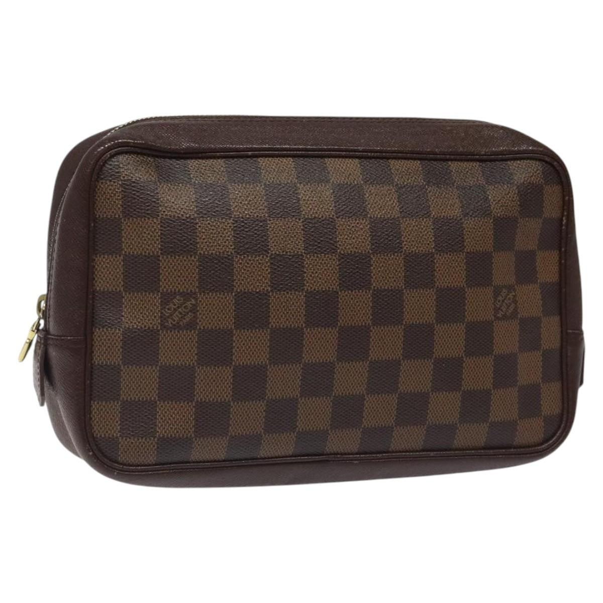 Louis Vuitton Trousse Toiletry Pouch Damier Canvas