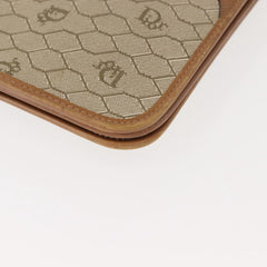 Christian Dior Vintage Honeycomb chain Canvas