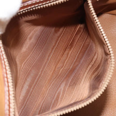 Celine Vintage Macadam Handbag Canvas and Leather