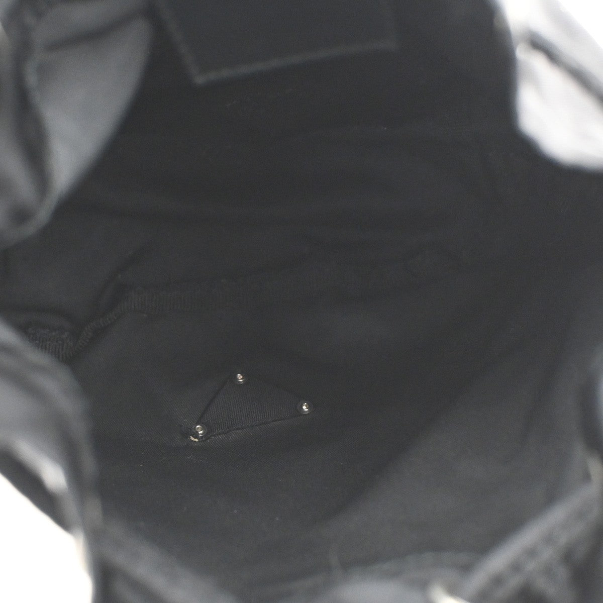 Prada Drawstring Wristlet Bucket Bag Tessuto