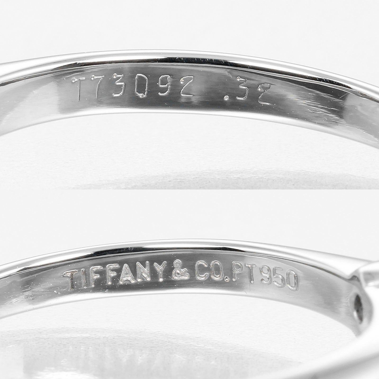 Tiffany & Co. Tiffany Setting Solitaire Ring Platinum with RBC Diamond