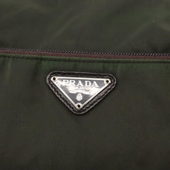 Prada Double Buckle Flap Messenger Bag Tessuto