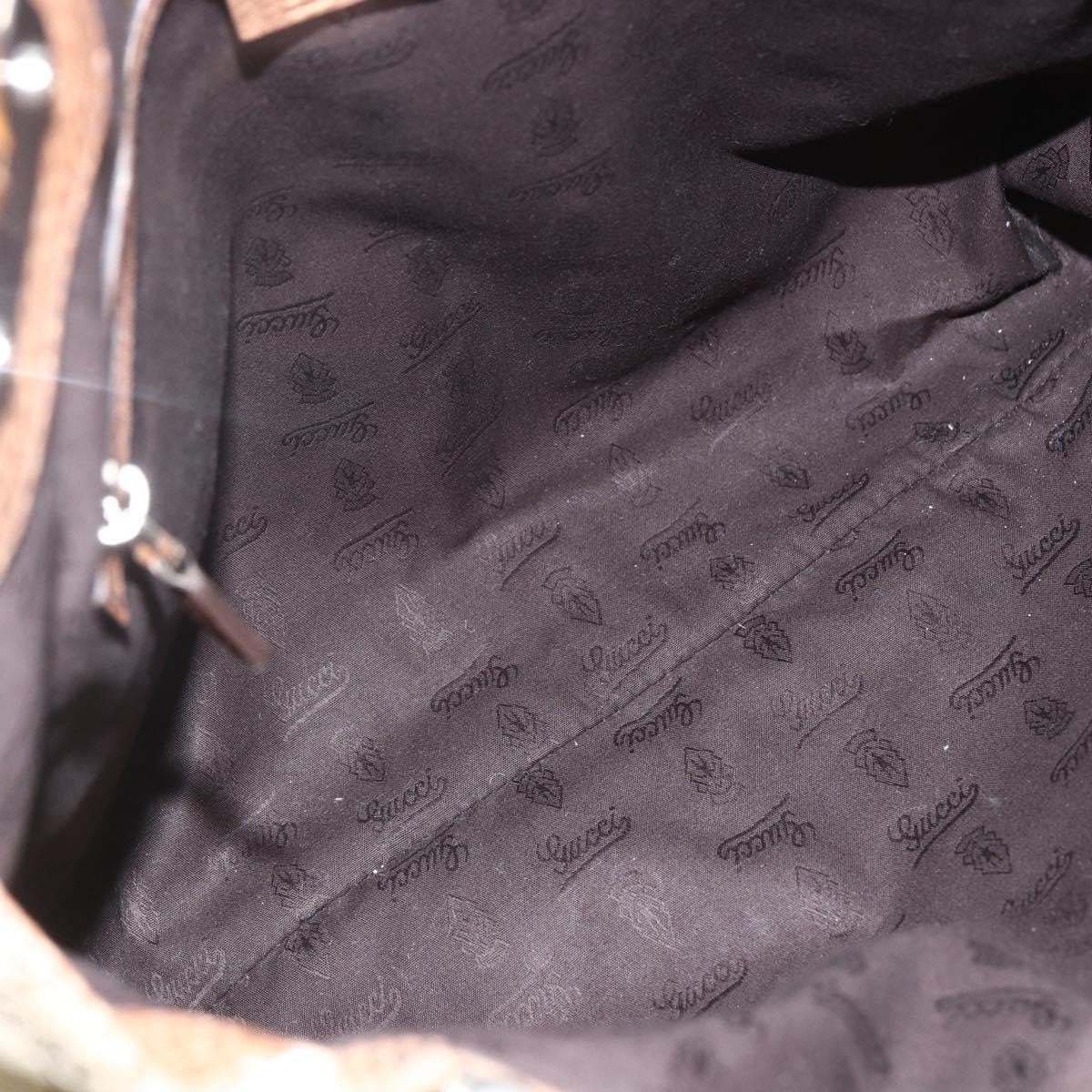 Gucci Bamboo Bar Tote GG Canvas