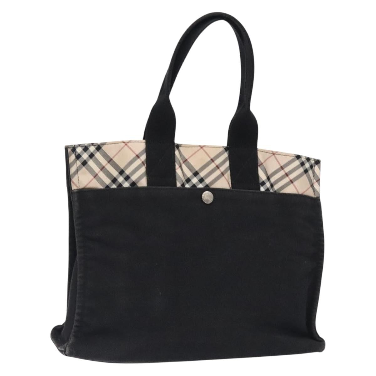 Burberry Nova Check Tote canvas check pattern