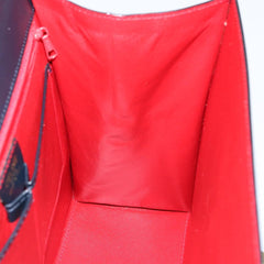 Celine Circle Logo Handbag Leather