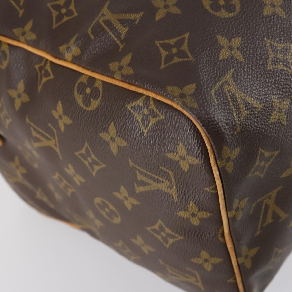 Louis Vuitton Sac Souple Handbag Monogram Canvas