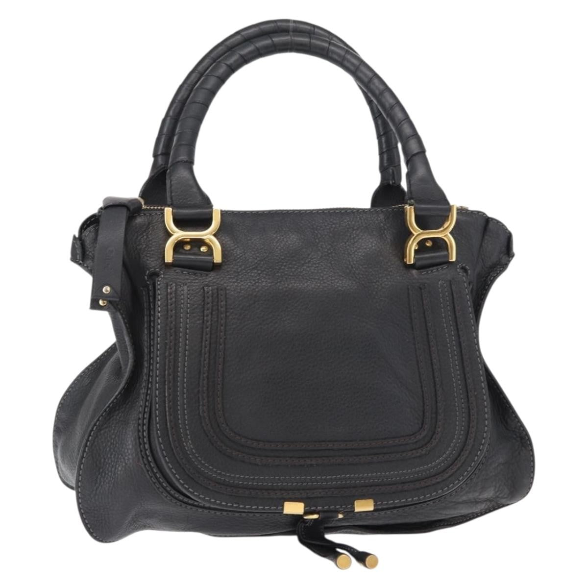 Chloe Marcie Satchel Leather
