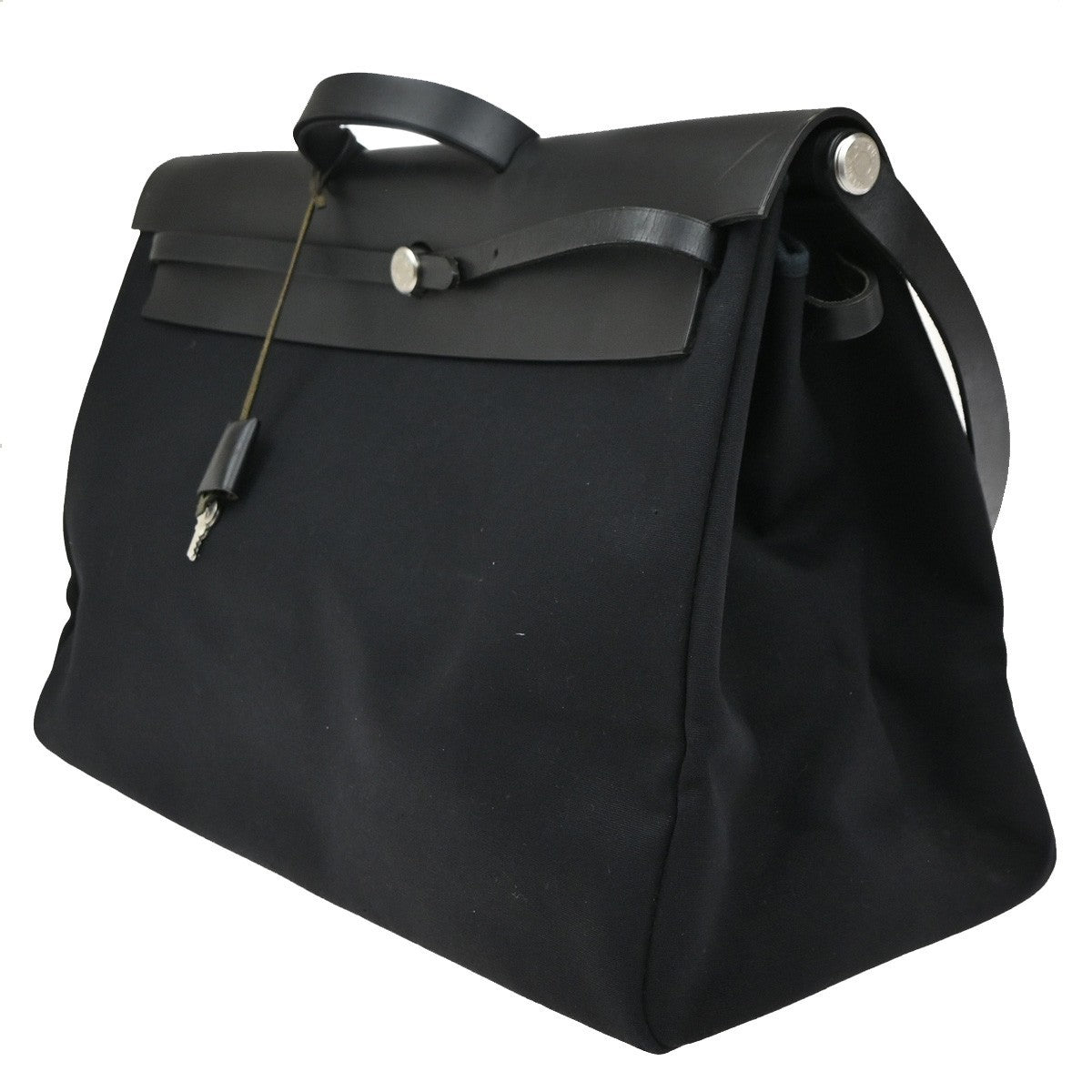 Hermes Herbag Toile and Leather