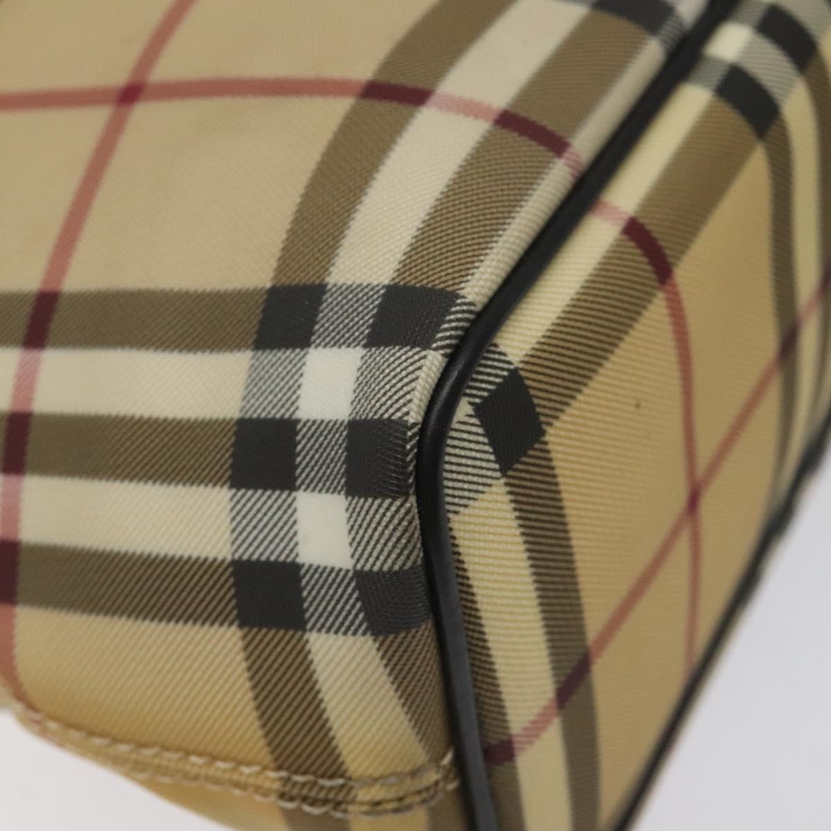 Burberry Top Handle Tote Nova Check Canvas