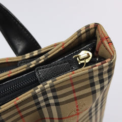 Burberry Shoulder Bag Nova Check Canvas