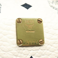 MCM Visetos logogramme Handbag Canvas and Leather