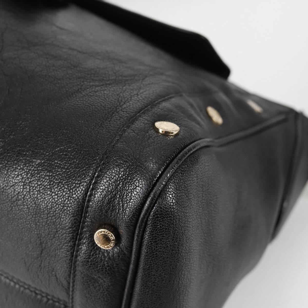 Bvlgari Chandra Top Handle Bag Leather