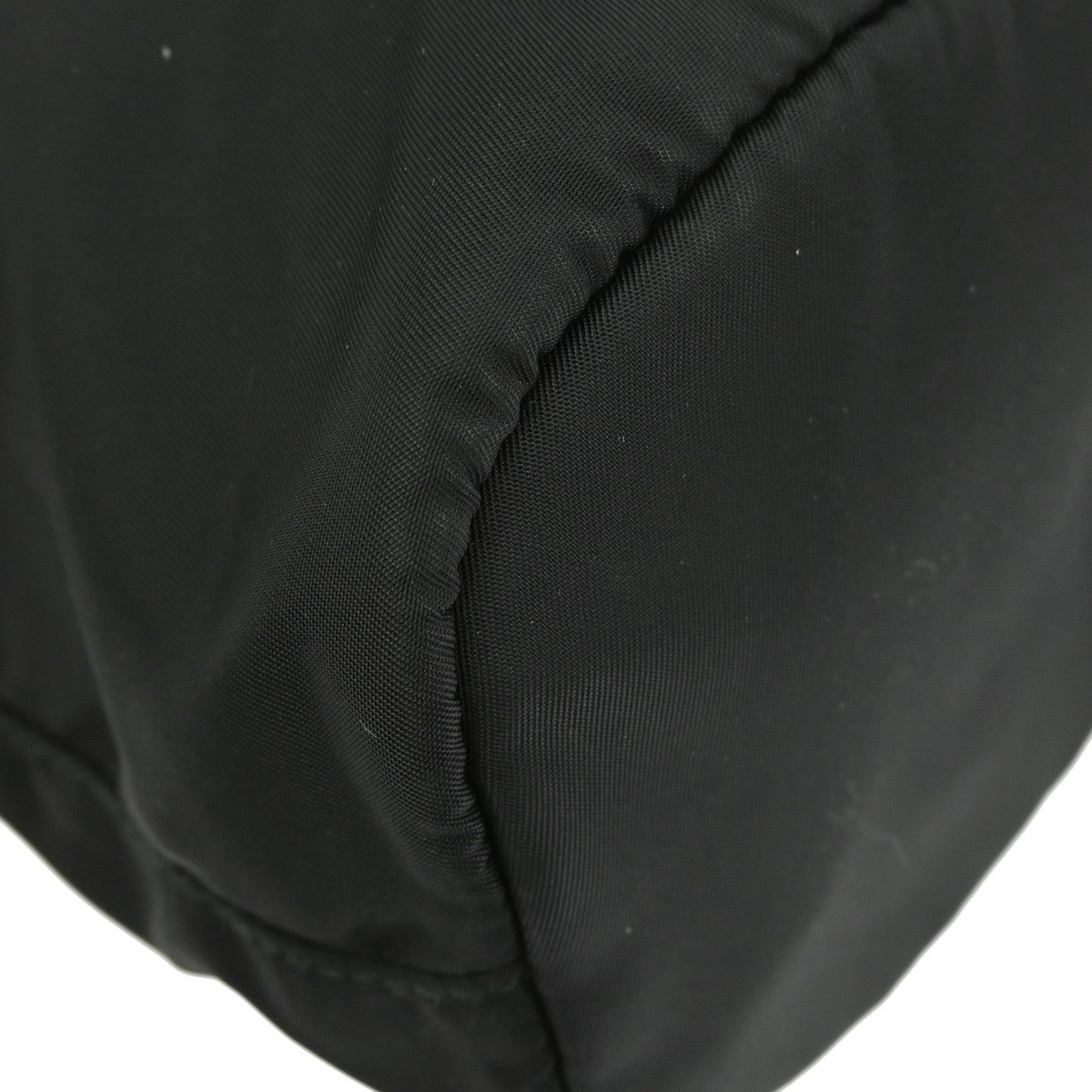 Prada Drawstring Wristlet Bucket Bag Tessuto