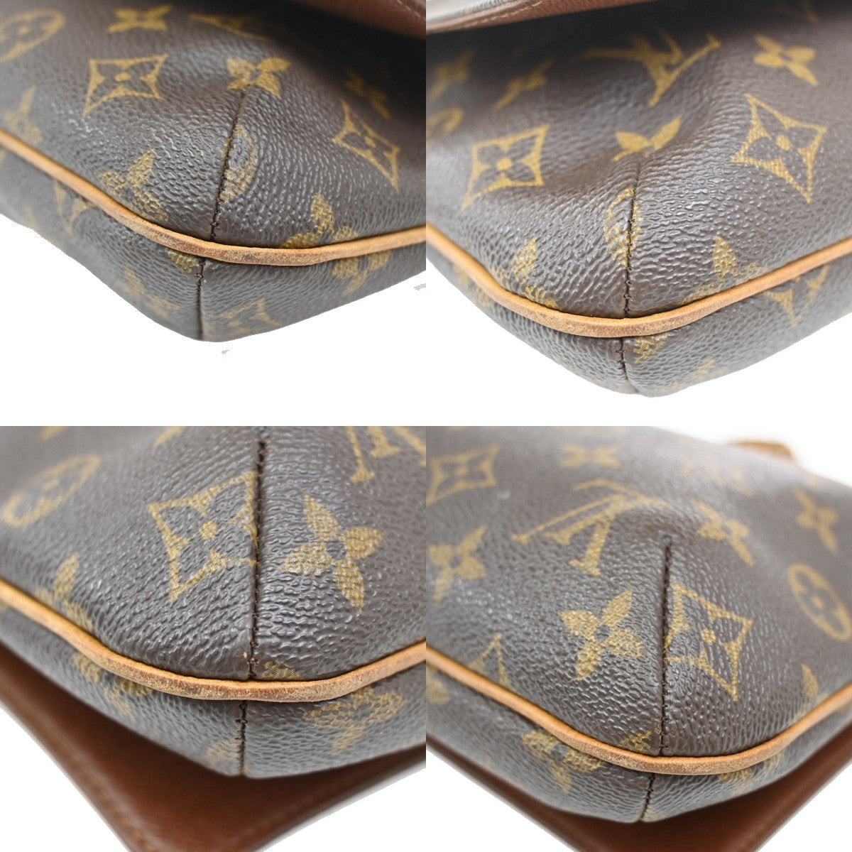 Louis Vuitton Musette Tango Handbag Monogram Canvas