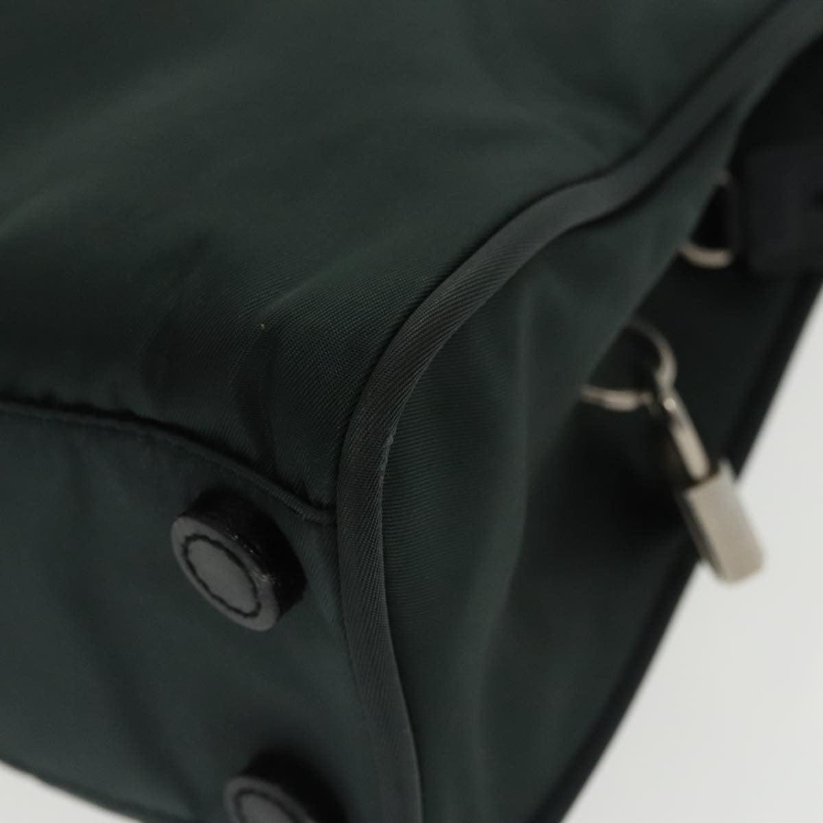 Prada Vintage Zip Handbag Tessuto