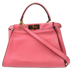 Fendi Peekaboo Essential Bag Leather