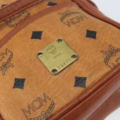 MCM Visetos Shoulder bag Canvas and Leather