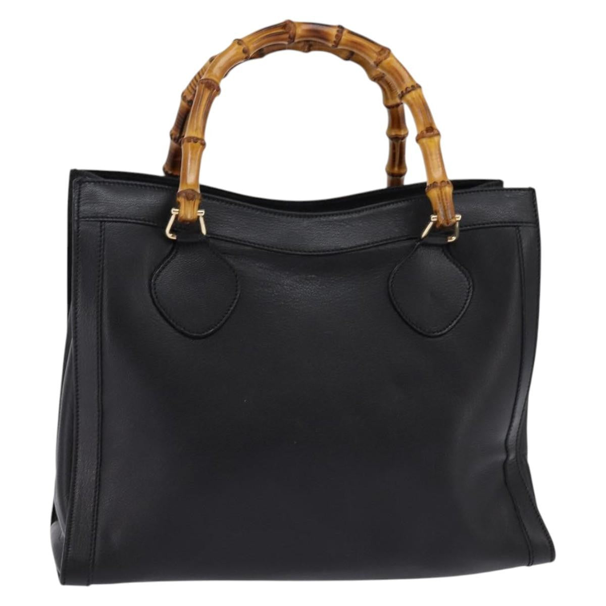 Gucci Diana NM Bamboo Handle Tote Leather