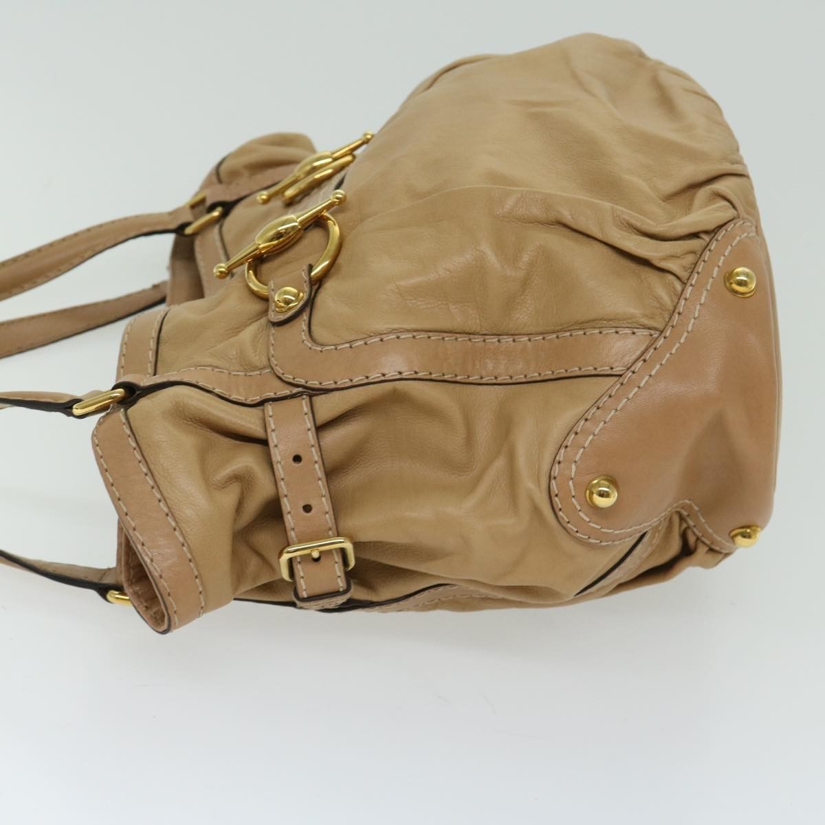 Gucci Vintage Horsebit Shoulder bag Leather