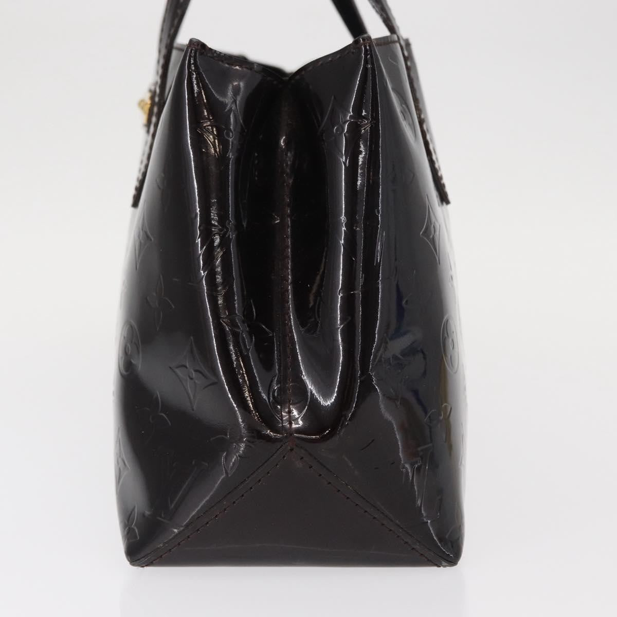 Louis Vuitton Wilshire Handbag Monogram Vernis