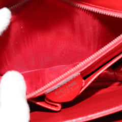 Celine Vintage Triomphe Shoulder Bag Leather