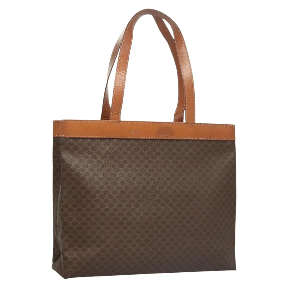 Celine Vintage Macadam Tote bag Canvas