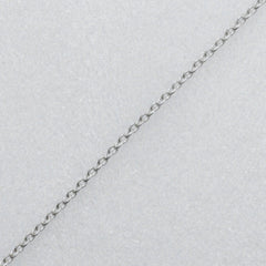 Tiffany & Co. Elsa Peretti Open Heart Pendant Necklace silver