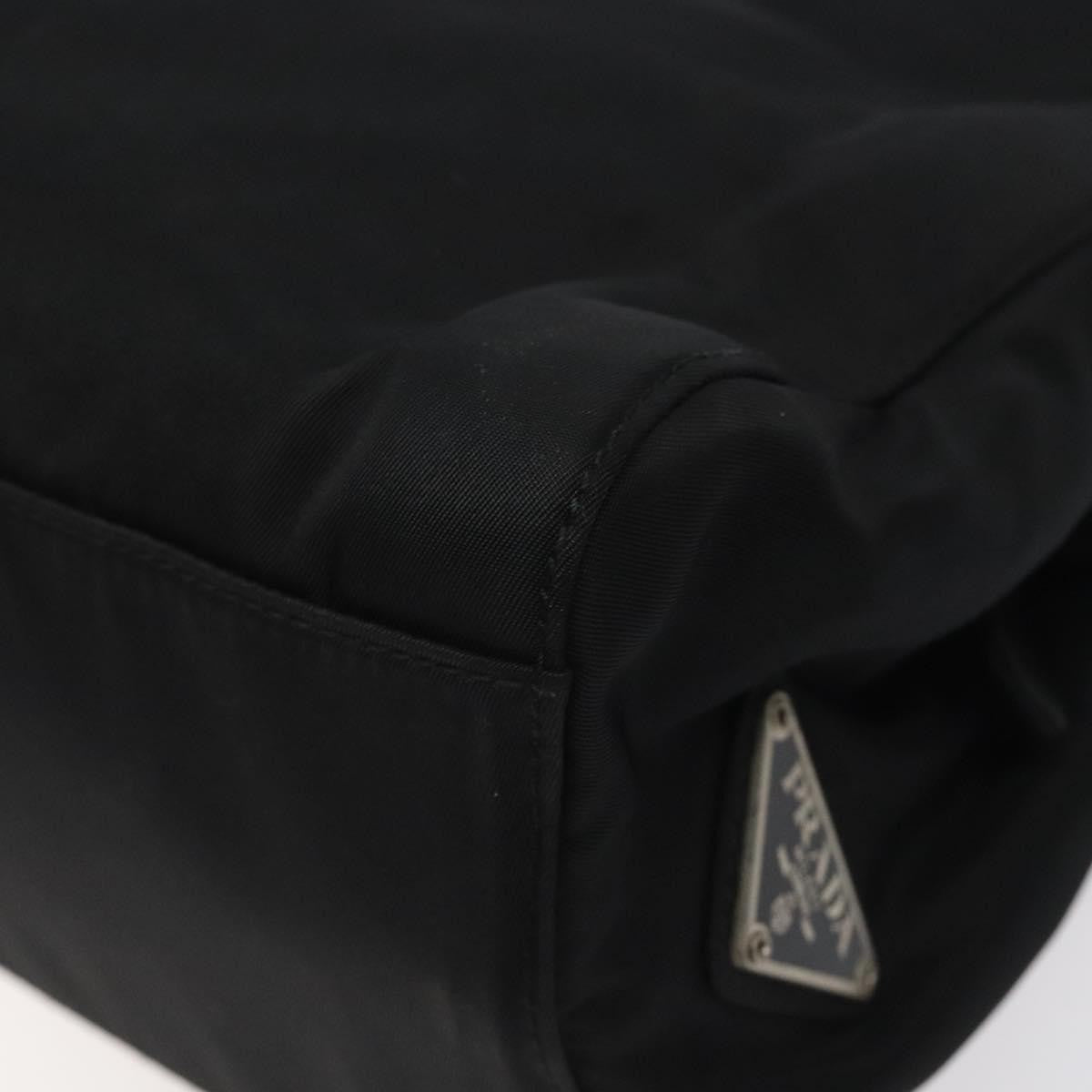 Prada Resin Handle Tote Tessuto