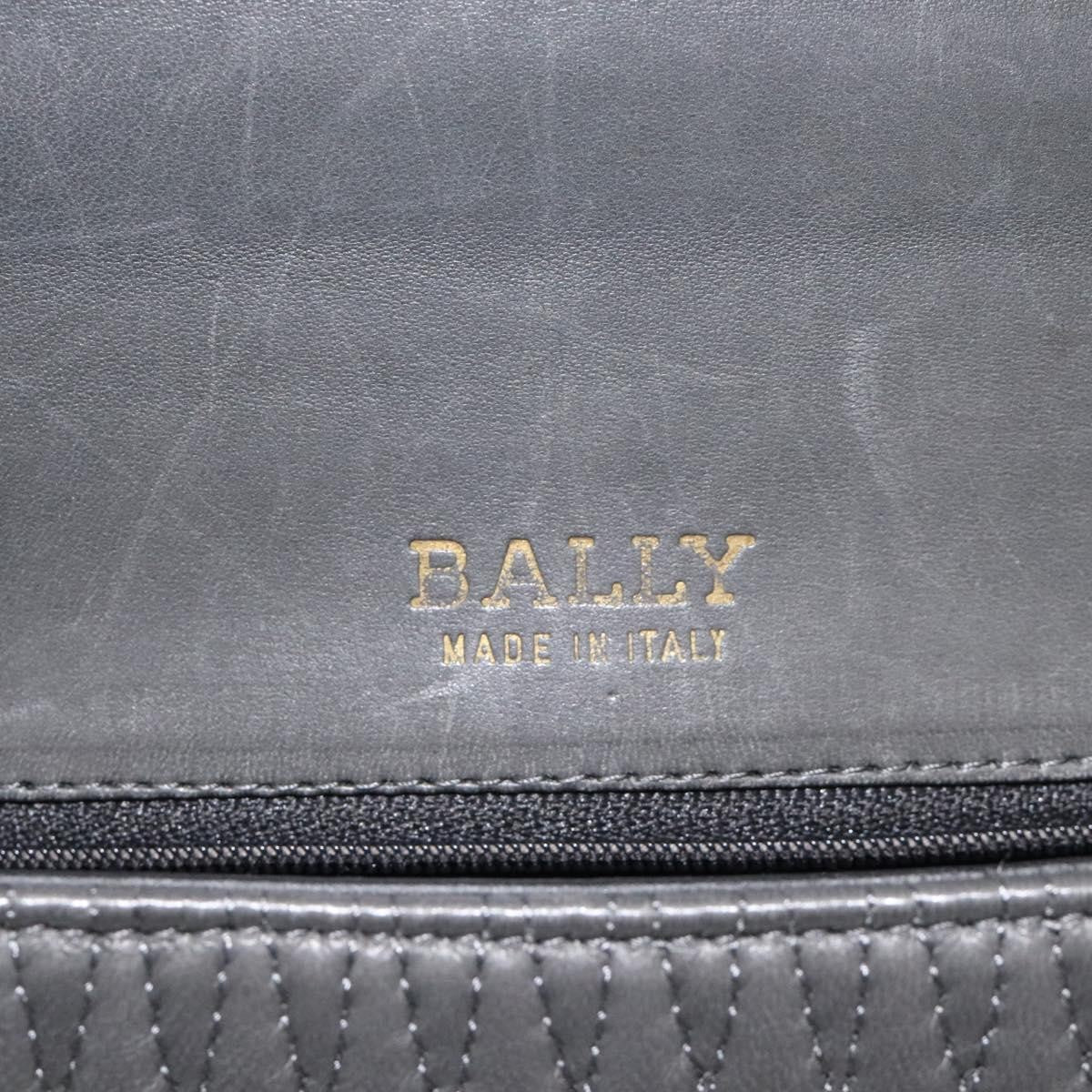 Bally Vintage Handbag Quilted Leather