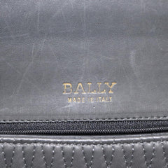 Bally Vintage Handbag Quilted Leather