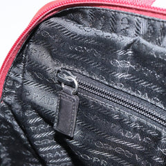 Prada Zip Around Tote Tessuto