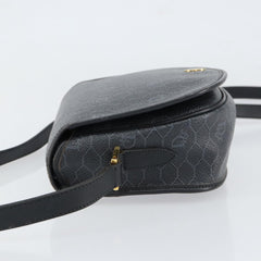 Christian Dior Vintage Honeycomb Shoulder Bag Canvas