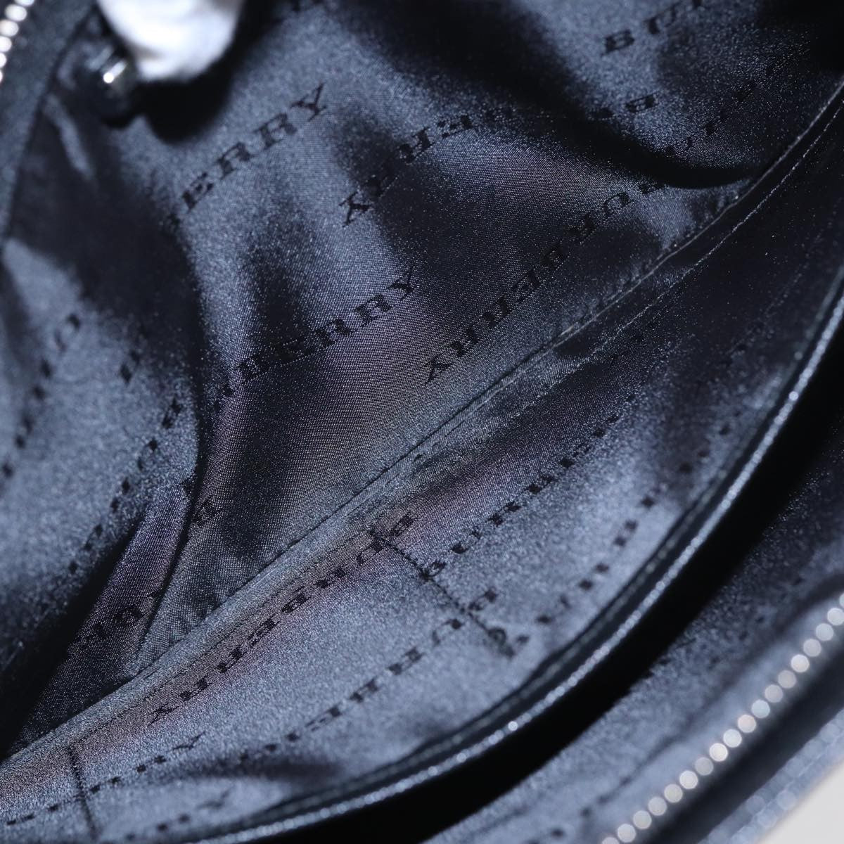 Burberry Zip Pouch Leather