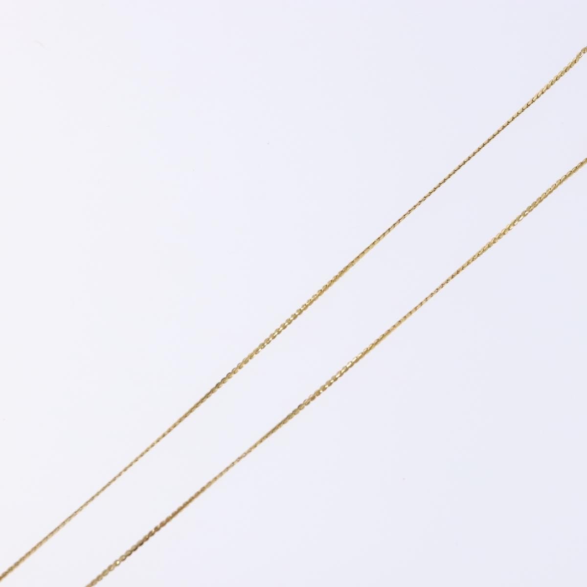 Christian Dior CD Pendant Necklace Metal