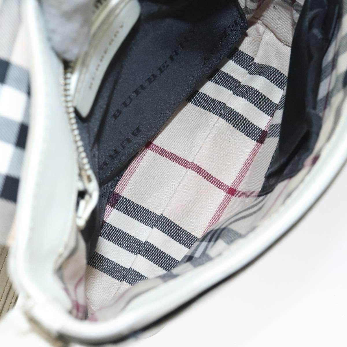 Burberry Flap Shoulder Bag Leather