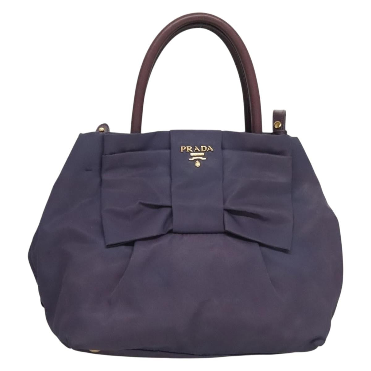 Prada Bow Tote Tessuto