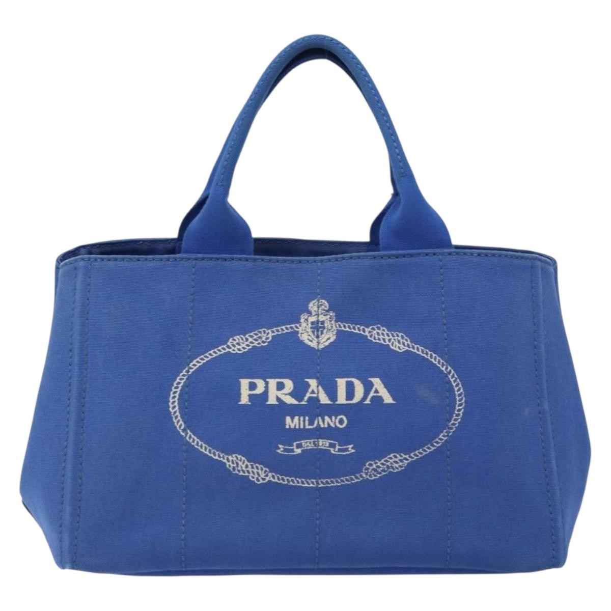 Prada Canapa Tote Canvas