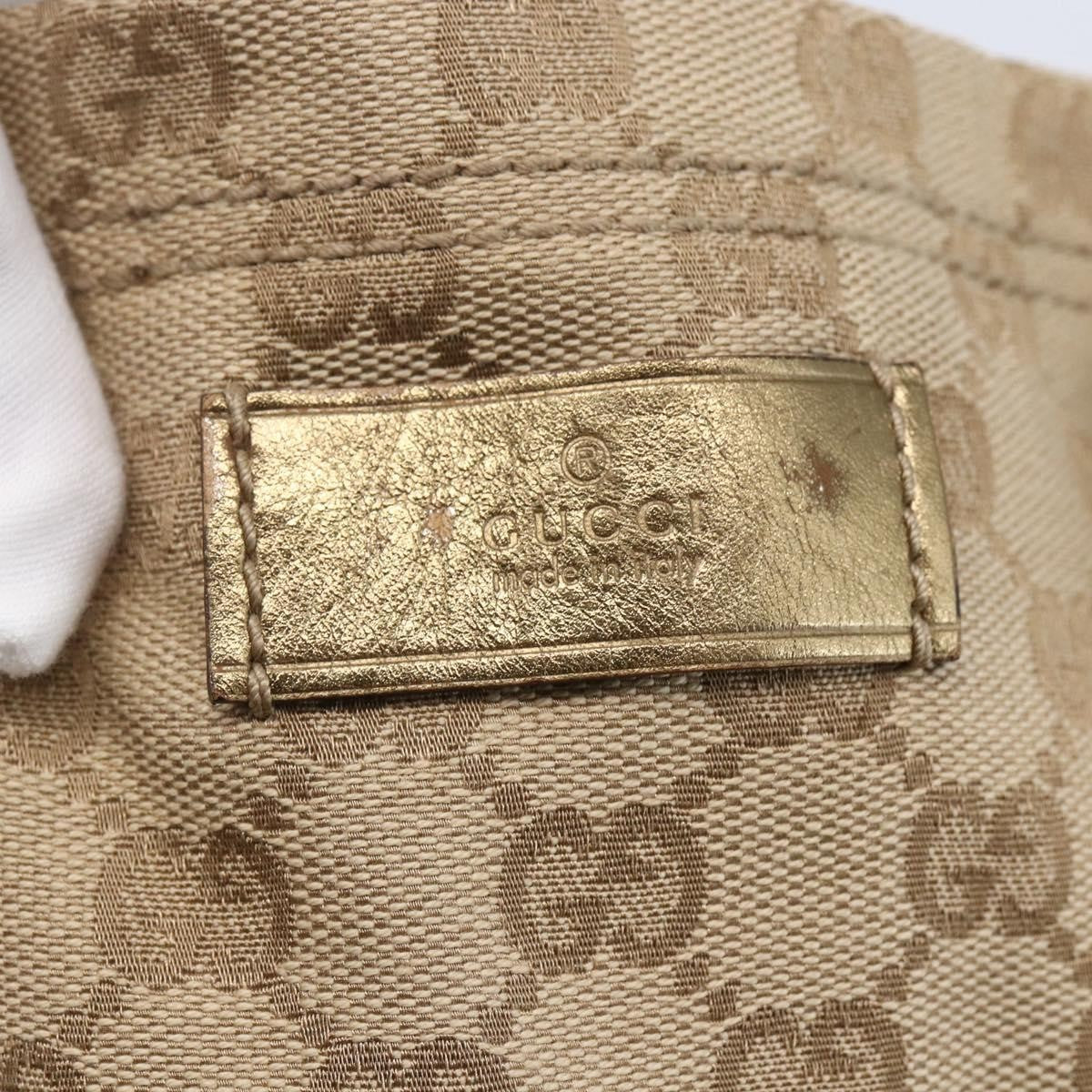 Gucci Original Web Tote GG Canvas