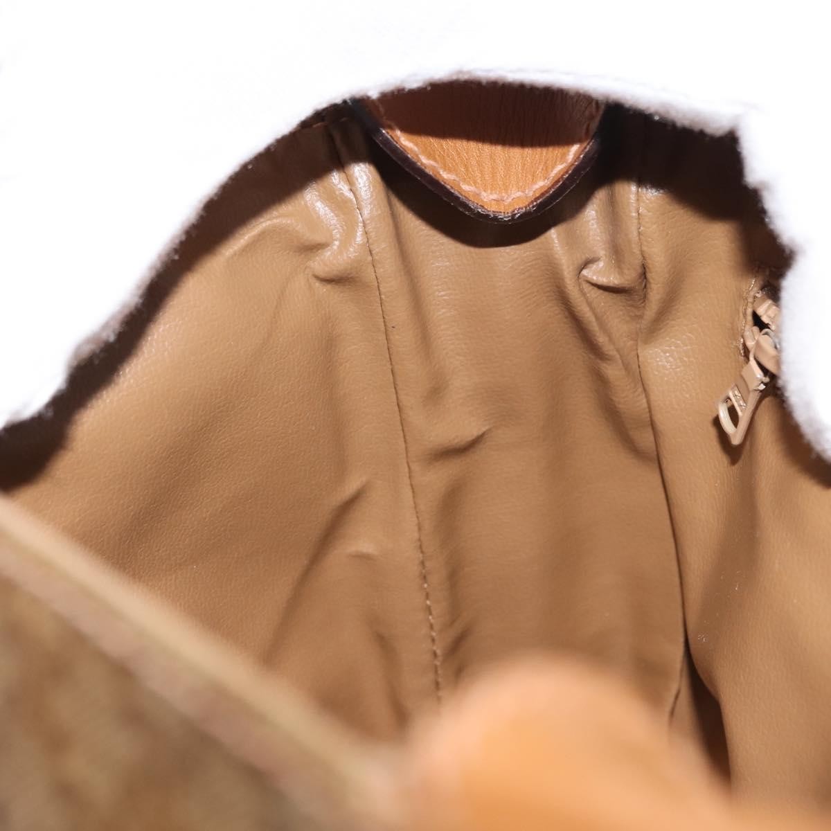 Celine Macadam Shoulder Bag PVC Leather